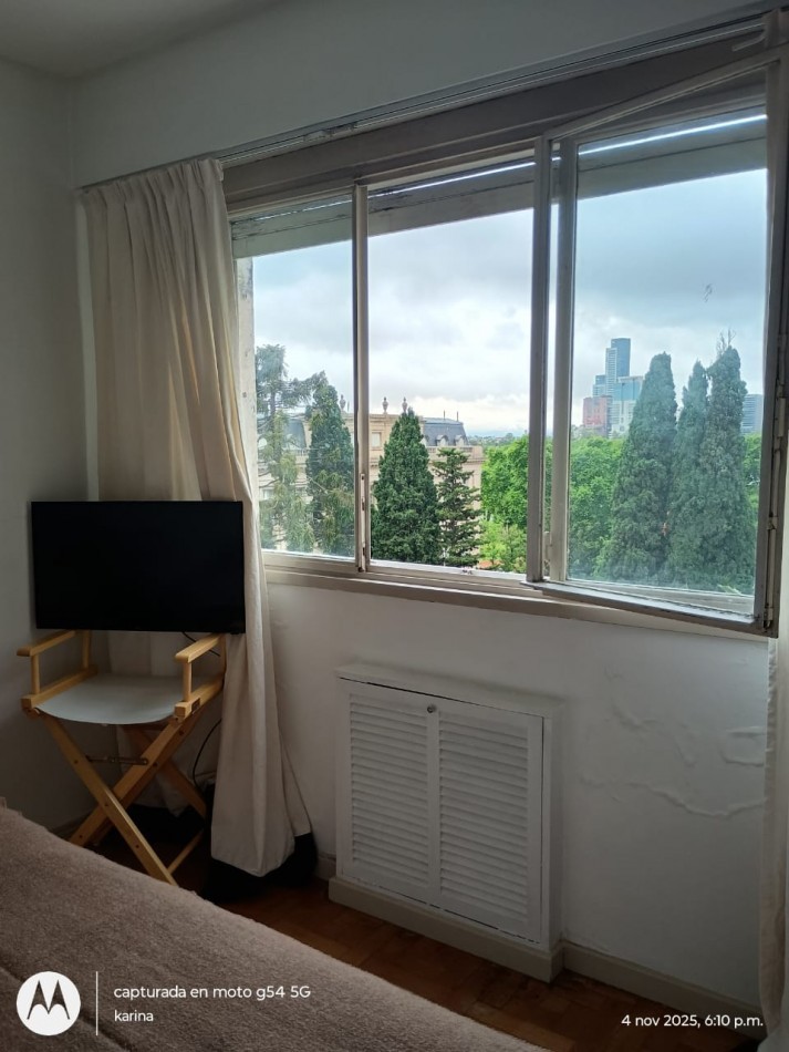 Departamento 3 Ambientes Premium en Palermo Nuevo | Vista Panoramica | A Metros de Embajada de EE.UU., La Rural y Plaza Italia