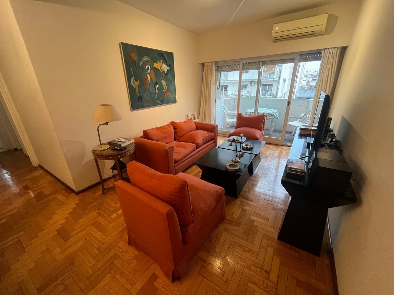 Departamento 3 Ambientes en Alquiler en Barrio Norte sobre Santa Fe Excelente Ubicacion Luminoso y Silencioso