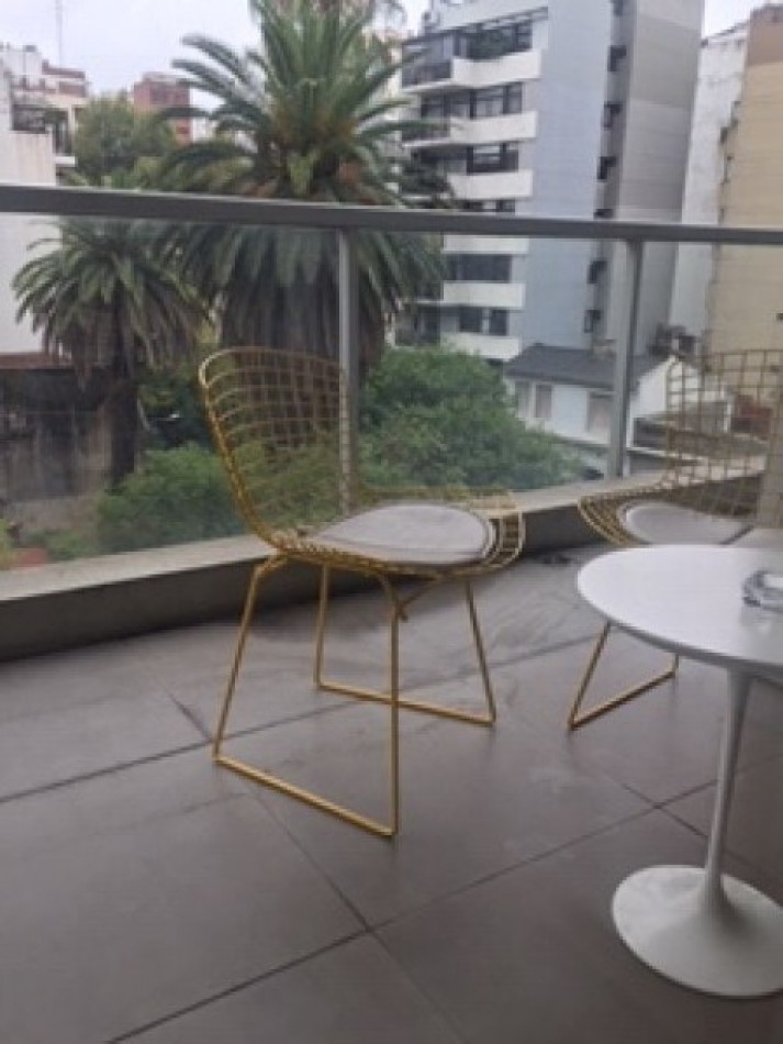 Departamento 2 Ambientes Amoblado en Palermo con Cochera Pileta Gym y Seguridad 24 Horas