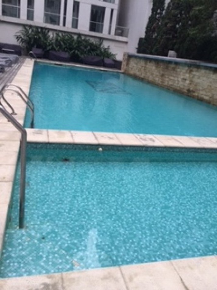 Departamento 2 Ambientes Amoblado en Palermo con Cochera Pileta Gym y Seguridad 24 Horas