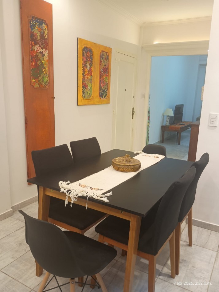 Departamento 3 Ambientes en Alquiler en Palermo 80 m² con Balcon Muy Luminoso y Listo para Habitar