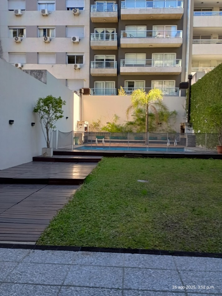 Departamento 3 Ambientes en Alquiler en Palermo con Amenities Muy Luminoso y Excelente Ubicacion