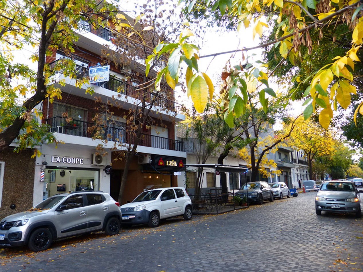 2 Ambientes Amoblado en Alquiler Palermo Soho con Balcon Muy Luminoso y Listo para Mudarse