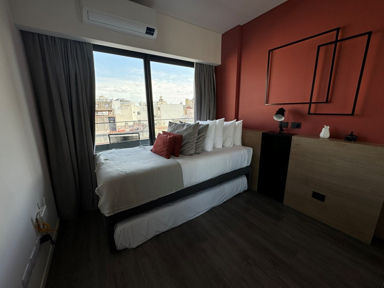 Alquiler 3 Ambientes Amoblado con Cochera en Palermo Colegiales 75 m²