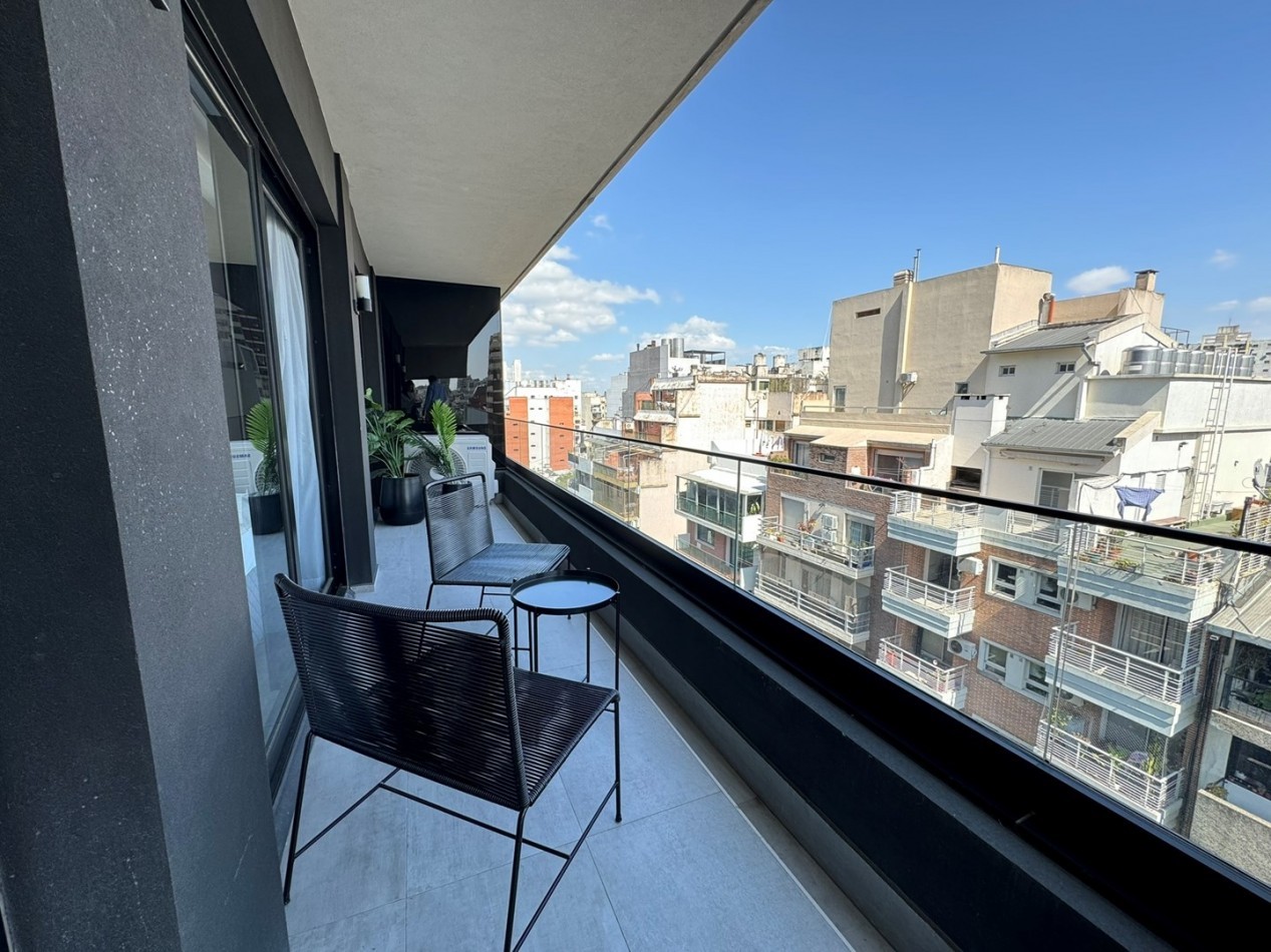 Alquiler 3 Ambientes Amoblado con Cochera en Palermo Colegiales 75 m²