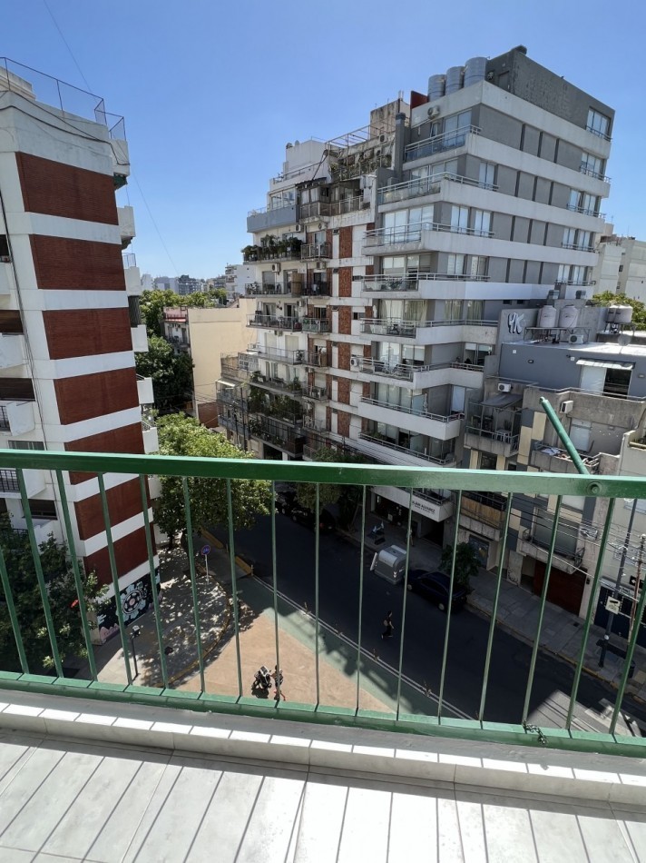 Alquiler 2 Ambientes Amoblado en Palermo Soho con Balcon Terraza WiFi Full Equipado Excelente Ubicacion