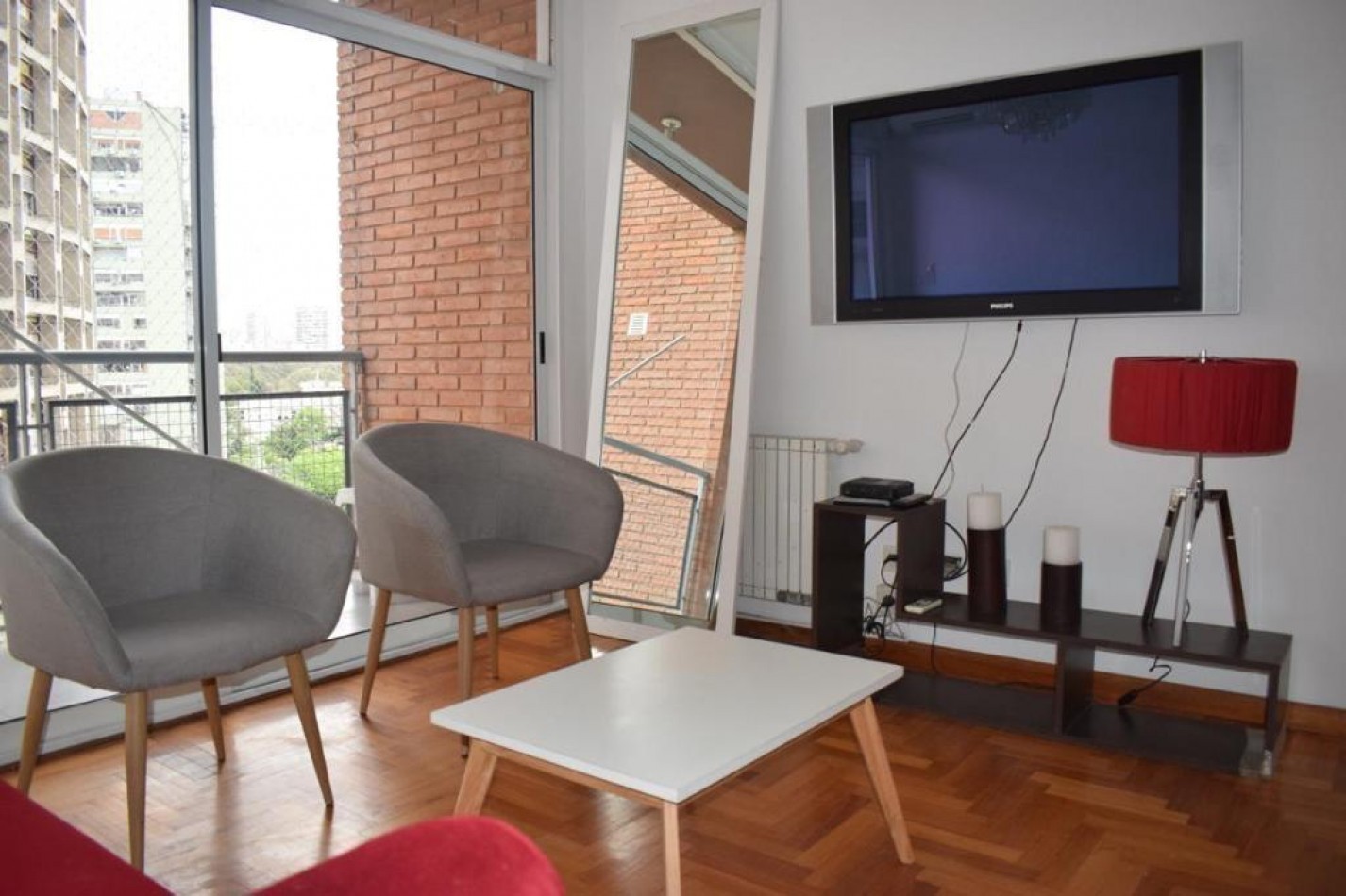 Alquiler 2 Ambientes en Palermo 60 m² Amoblado Edificio Nuevo con Amenities Expensas Incluidas Balcon