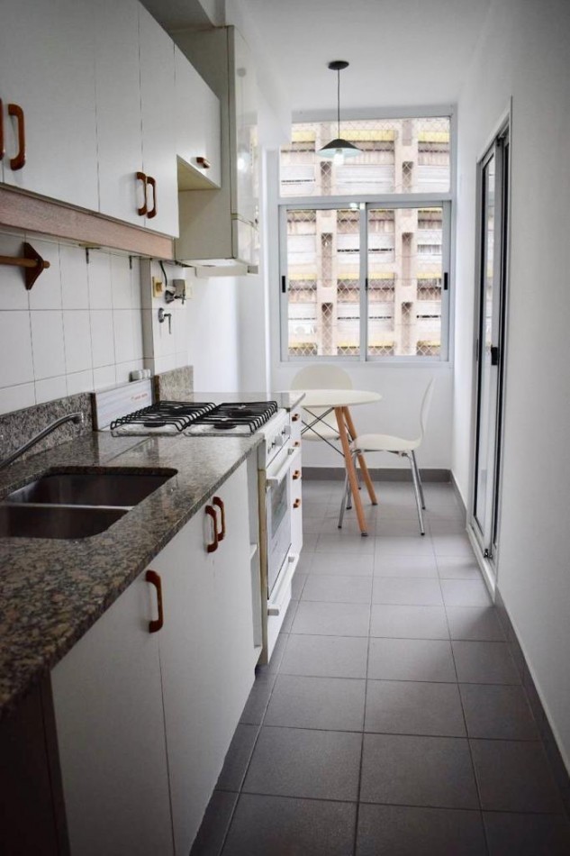 Alquiler 2 Ambientes en Palermo 60 m² Amoblado Balcon Edificio Nuevo Amenities Expensas Incluidas