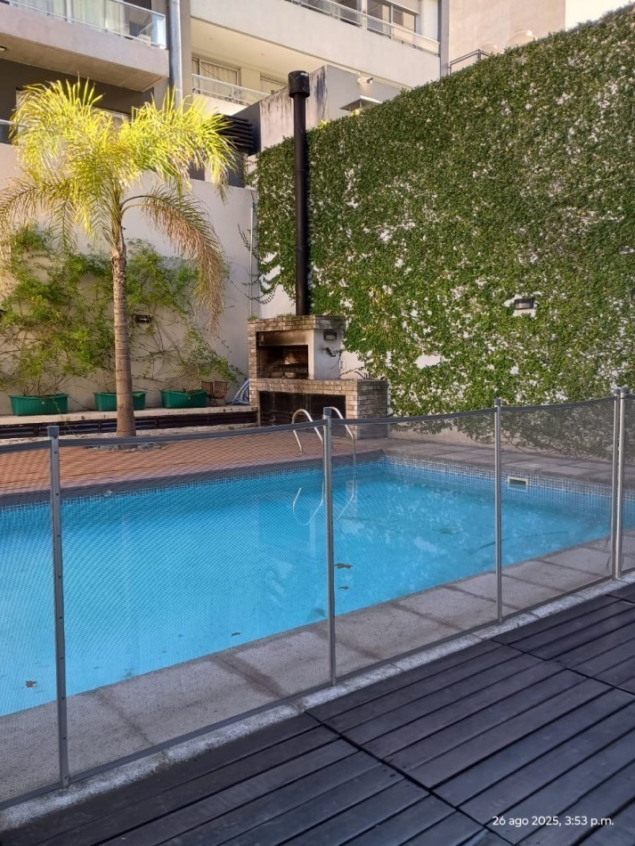 Departamento 3 Ambientes Alquiler Palermo con Amenities, Balcon, Cochera, Luminoso