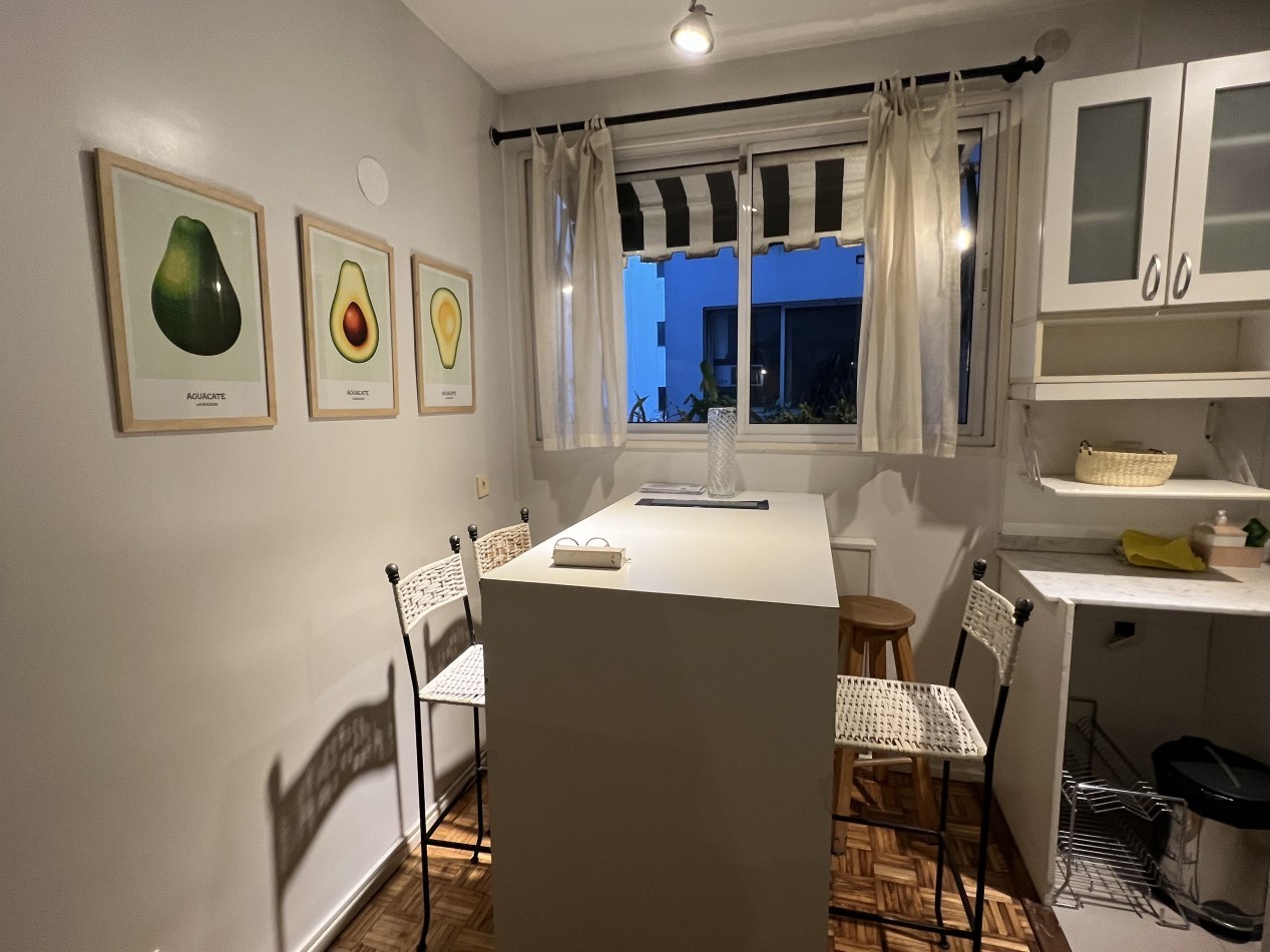 DEPARTAMENTO EN ALQUILER EN RECOLETA 2 AMBIENTES, Para 1 persona