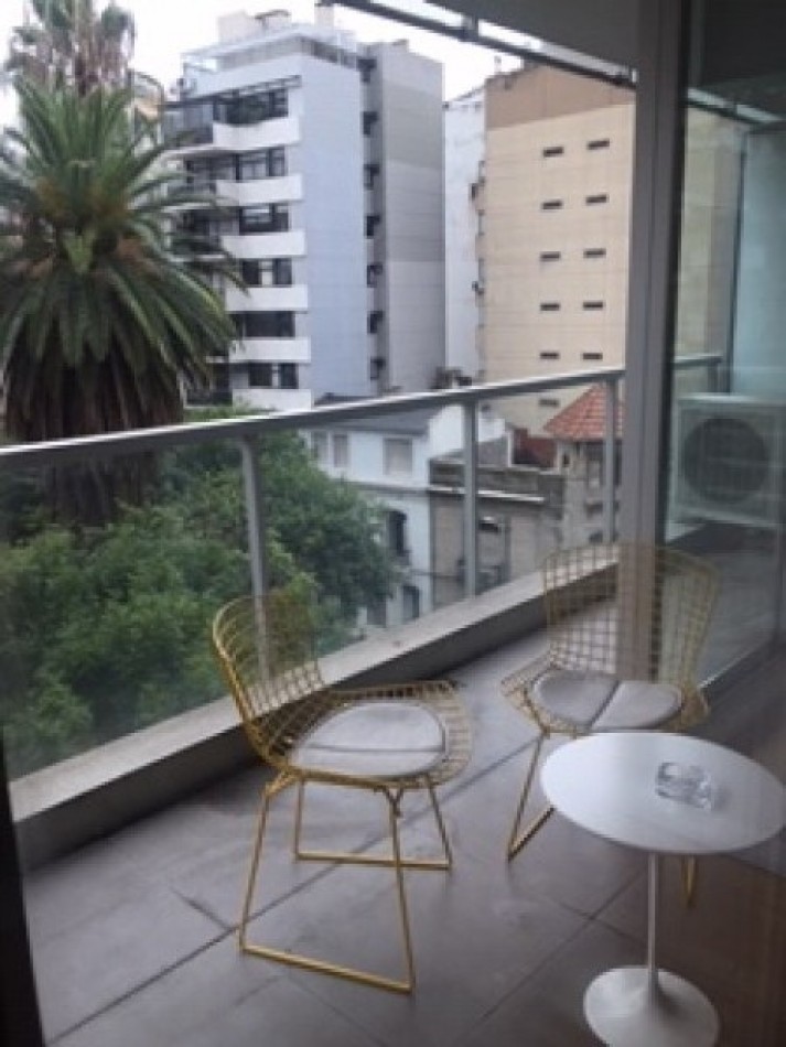 Palermo · 2 amb. amoblado premium · pileta, gym, seguridad 24h · cochera