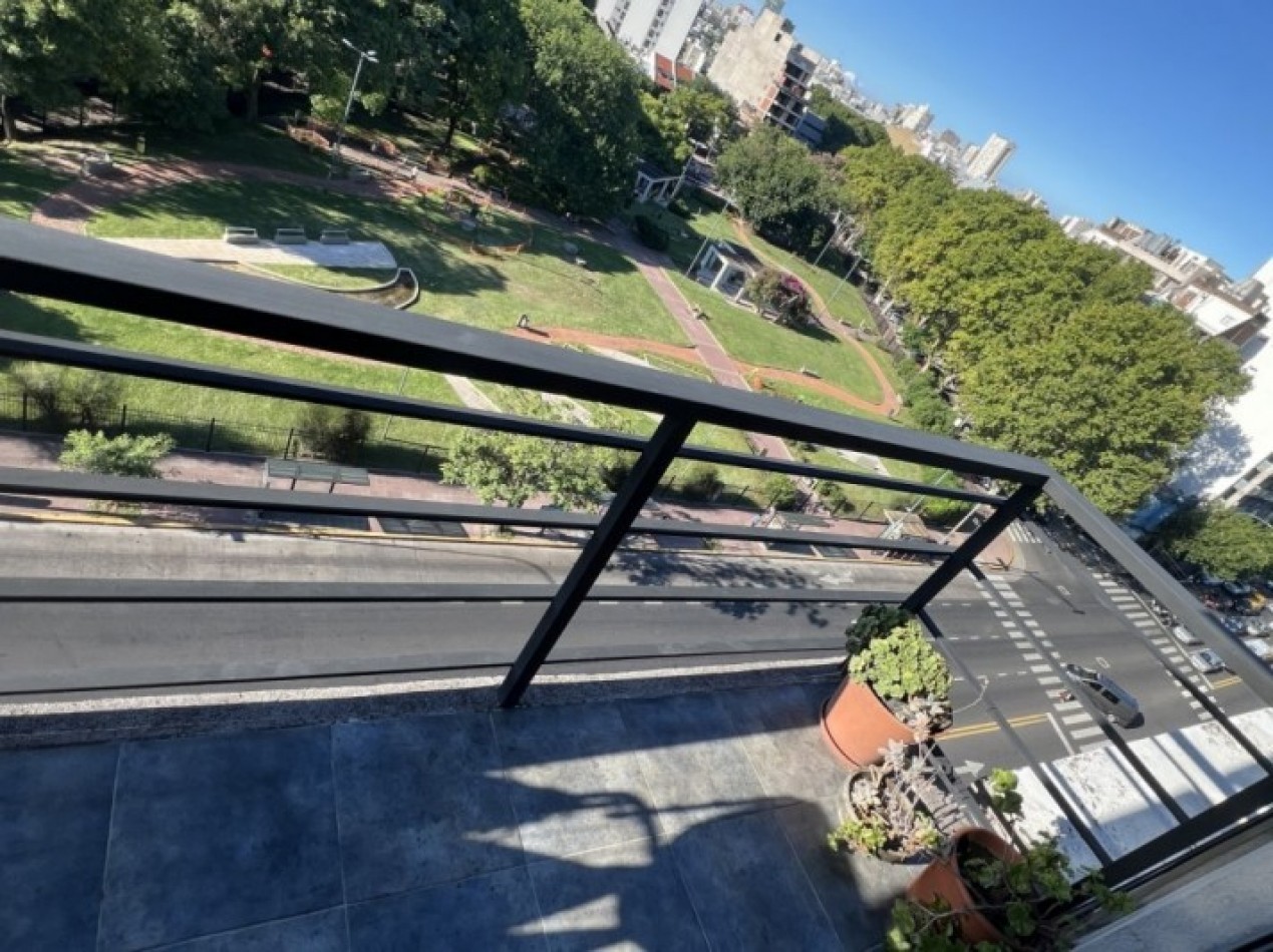 Alquiler 2 Ambientes en Colegiales | Balcon Amplio, Vista Abierta 