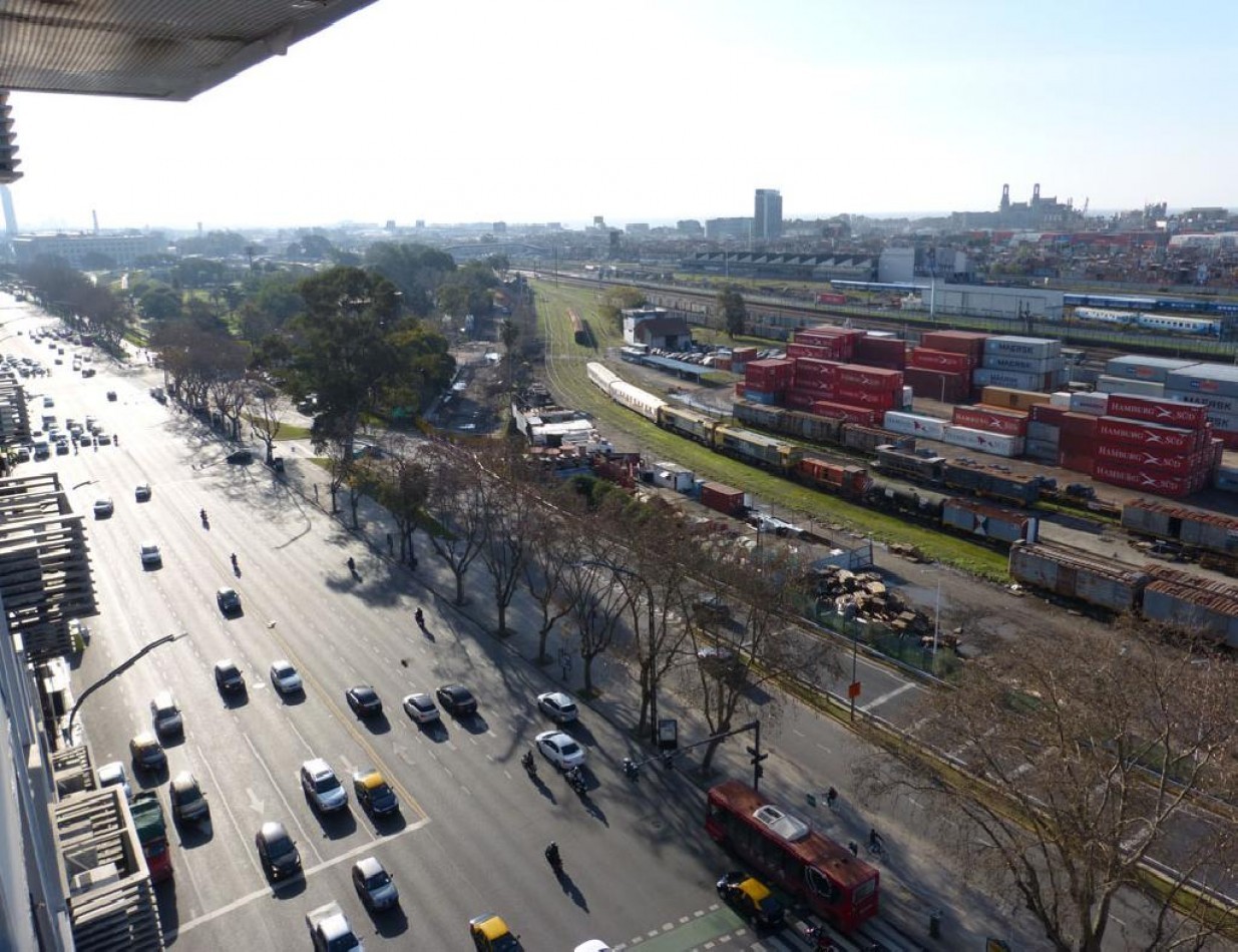 Monoambiente Amoblado en Recoleta sobre Av. Libertador | Super Luminoso | Alquiler 