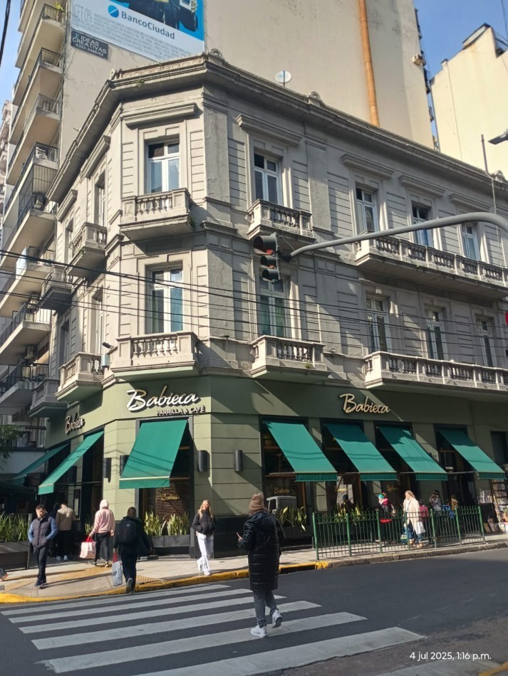 Recoleta | 2 amb. amoblado | Balcon | Expensas incluidas | Seguridad 24 hs | Pulmon de manzana