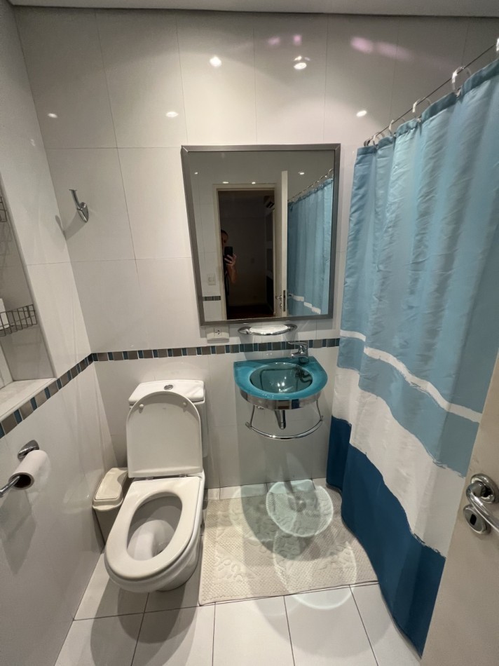 Las Cañitas | 3 amb. amoblado y equipado | Balcon | AC | Calefaccion central