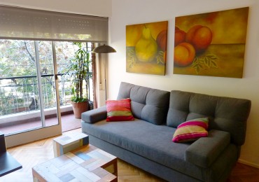 Palermo Soho - 2 Ambientes Amoblado con Balcon | Servicios Incluidos | Muy Luminoso