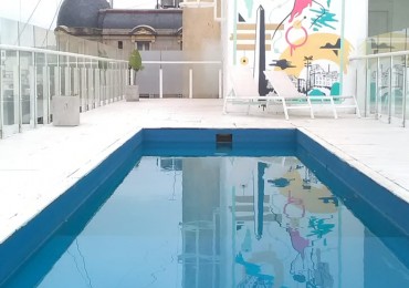 Monoambiente en San Telmo - Edificio con piscina