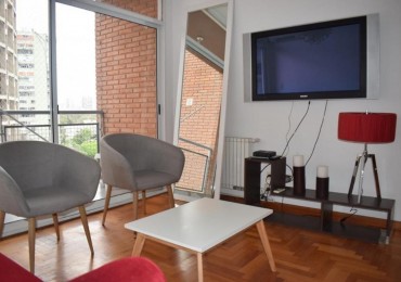 Alquiler 2 Ambientes en Palermo 60 m² Amoblado Edificio Nuevo con Amenities Expensas Incluidas Balcon